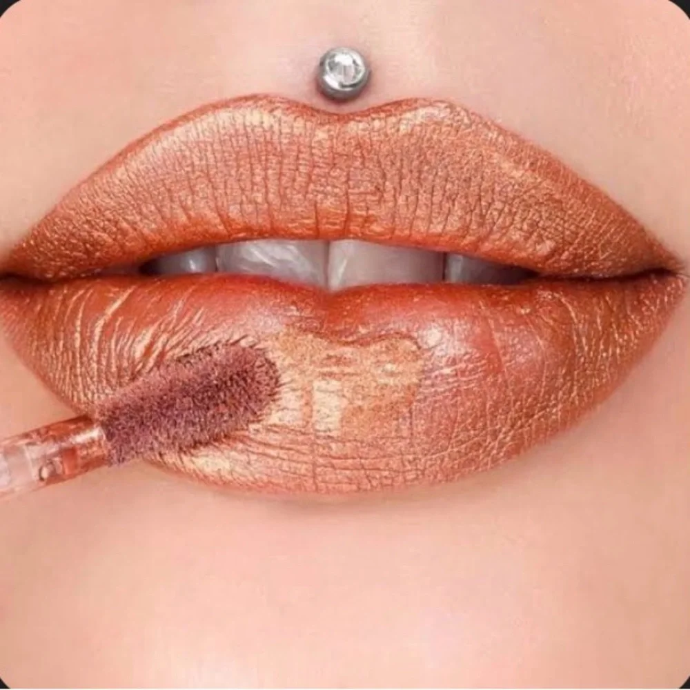 Jeffree I GOTTA GO Metallic Copper Liquid Lipstick - Women Makeup